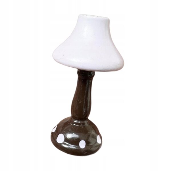 1:12 Lampa stołowa do domku dla lalek Scena życia Drewno Lampka na biurko Akcesoria dla lalek