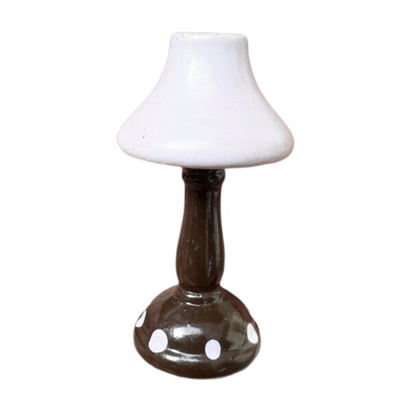 1:12 Lampa stołowa do domku dla lalek Scena życia Drewno Lampka na biurko Akcesoria dla lalek