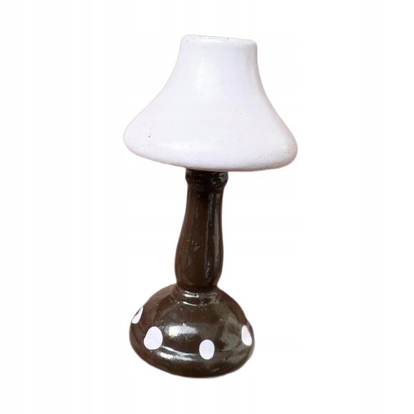 1:12 Lampa stołowa do domku dla lalek Scena życia Drewno Lampka na biurko Akcesoria dla lalek