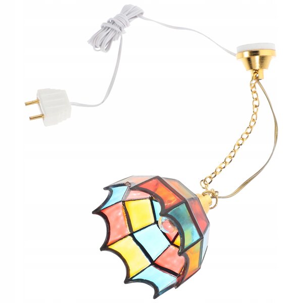 Mini Lampada Decorativa LED per Casa delle Bambole con Magnete e Nastro Autoadesivo