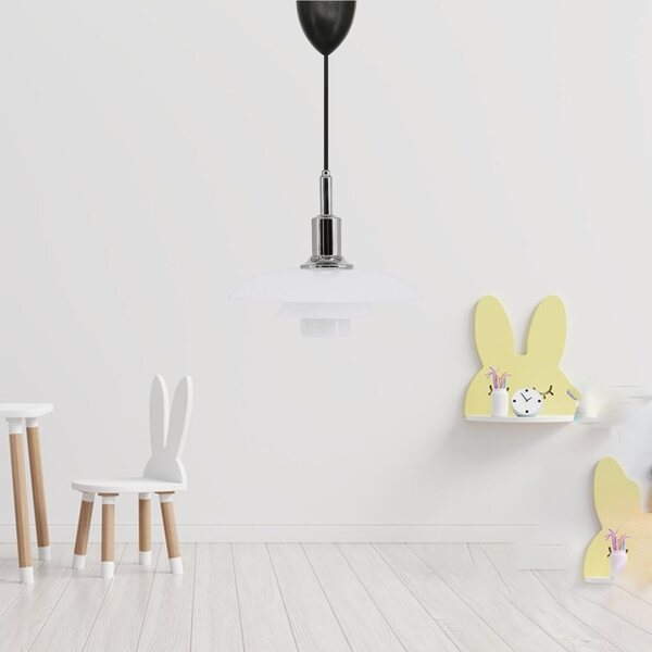 Miniatura Lampada a Batteria con Paralume per Casa delle Bambole 1:6, Argento