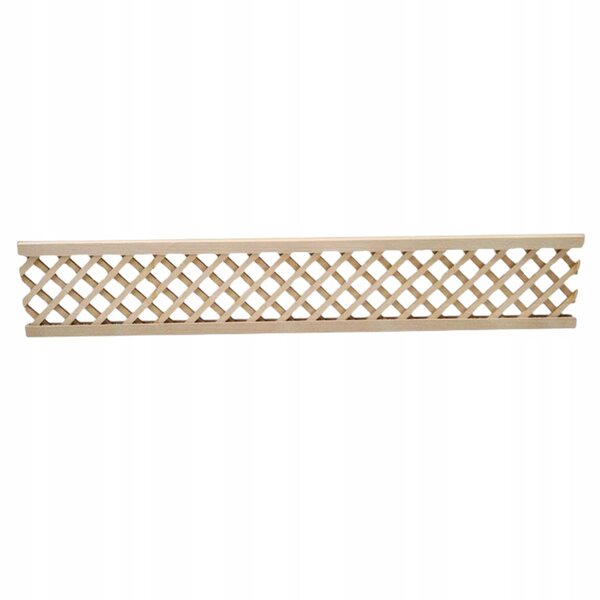 Domek dla lalek Miniatury Drewniane Guardrail Balustrada Balkon skośny pięć krat