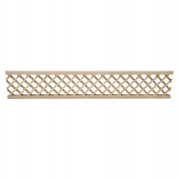 Domek dla lalek Miniatury Drewniane Guardrail Balustrada Balkon skośny pięć krat