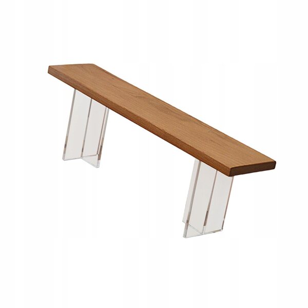 Mobili in legno per casa delle bambole scala 1:6, panca decorativa 12 pollici