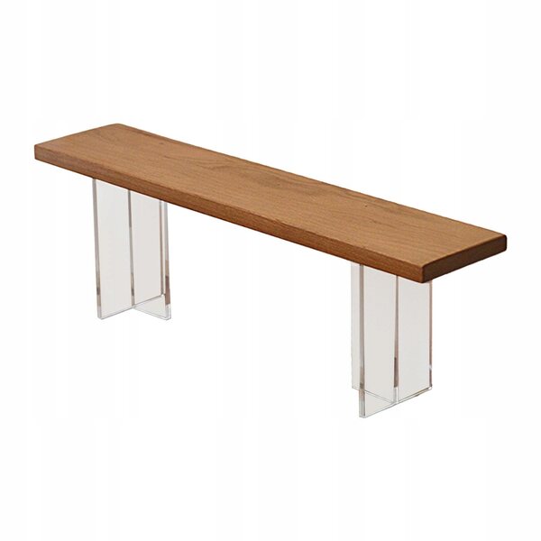 Mobili in legno per casa delle bambole scala 1:6, panca decorativa 12 pollici