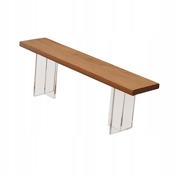 Mobili in legno per casa delle bambole scala 1:6, panca decorativa 12 pollici