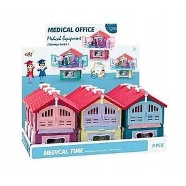 Mini Set Casa Medical per Bambole - Gioco Educativo e Colorato