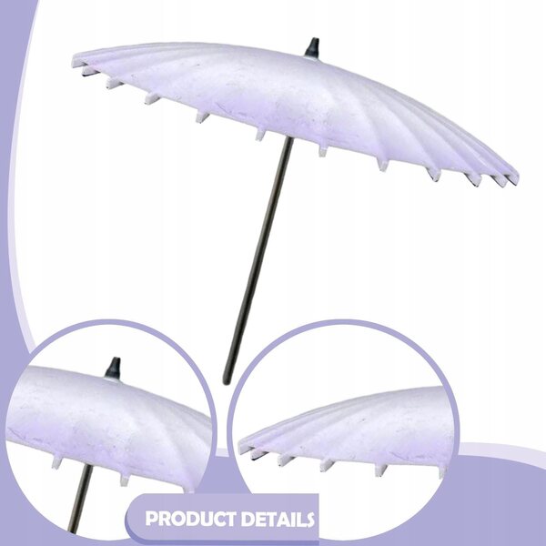 1:12 Mini-Puppenhaus-Sonnenschutz, langlebiges dekoratives PVC-Accessoire