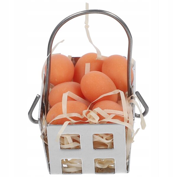 Set Mini Uova Decorative e Giocattolo per Bambini in Resina Realistica
