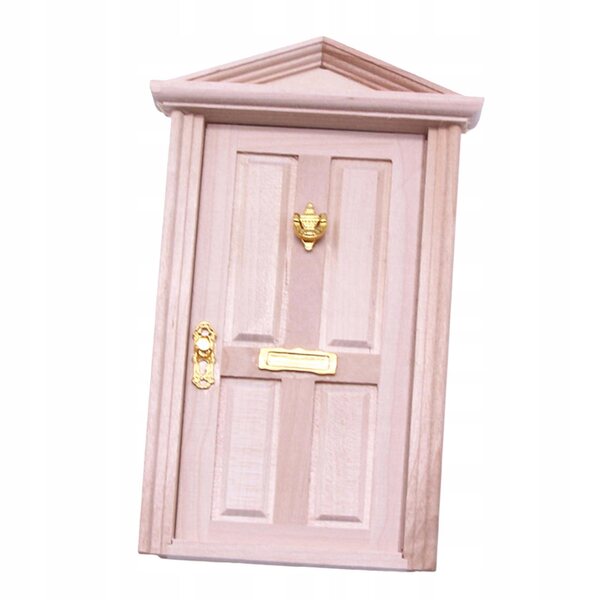 Mini Porte in Legno per Casa delle Bambole Accessori Decorativi fai-da-te