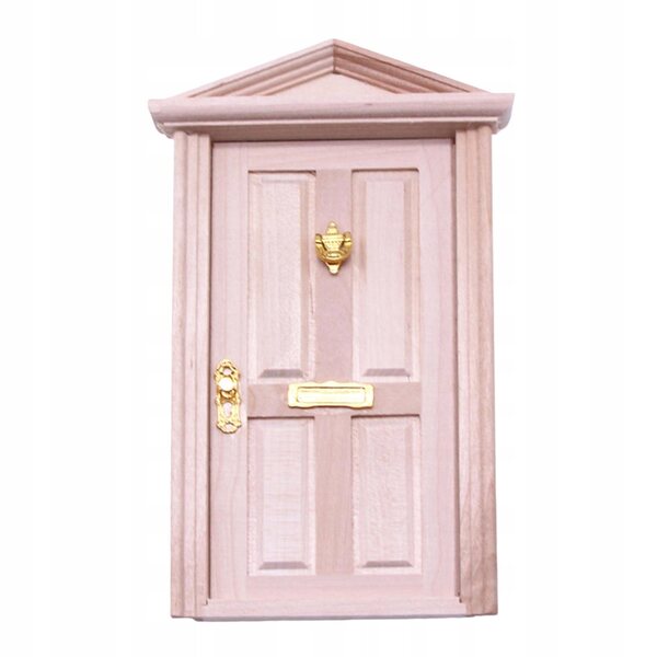 Mini Porte in Legno per Casa delle Bambole Accessori Decorativi fai-da-te