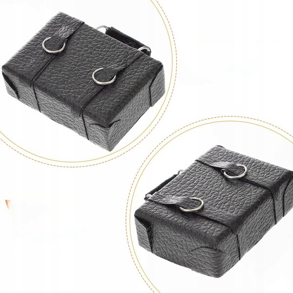 Eleganter Minikoffer für Puppenhäuser – Dekoration und sicheres Spielen