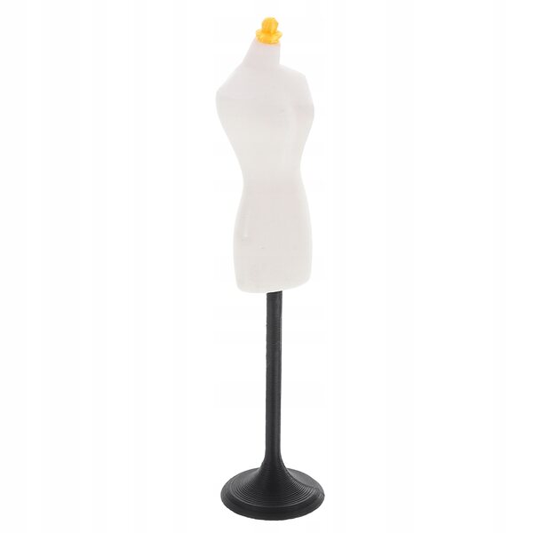 Mini Manichino Bianco per Bambole con Supporto Stabile in PLA