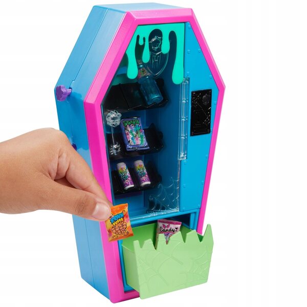 Monster High Student Lounge Set con Mobili, Animali e Accessori per Bambini 4+