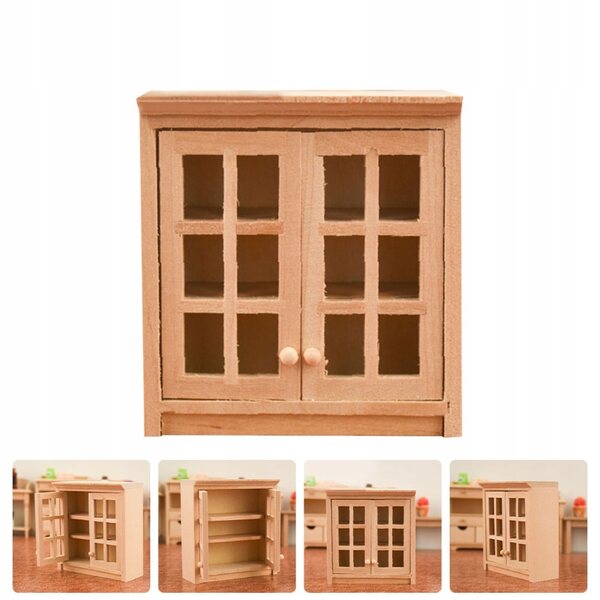 MINI MEBLE SZAFKA ŚCIENNA PÓŁKA DEKORACYJNA SZAFA GARDEROBA VINTAGE HOME