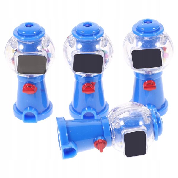 Lot de 4 mini distributeurs d'oeufs bleus, jouet éducatif pour enfants