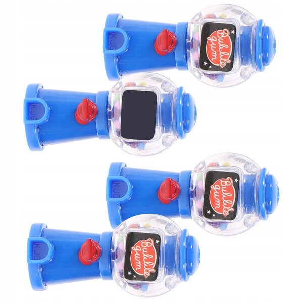 Lot de 4 mini distributeurs d'oeufs bleus, jouet éducatif pour enfants