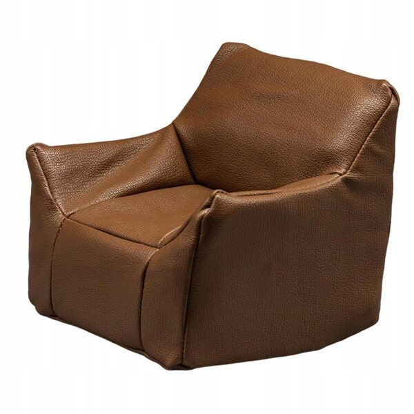 Miniatura sofa per casa delle bambole 1:12 in schiuma PU marrone vintage