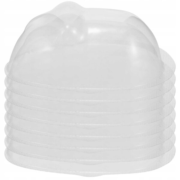 Set 20 Mascherine Protettive Trasparenti in Plastica per Bambole DIY