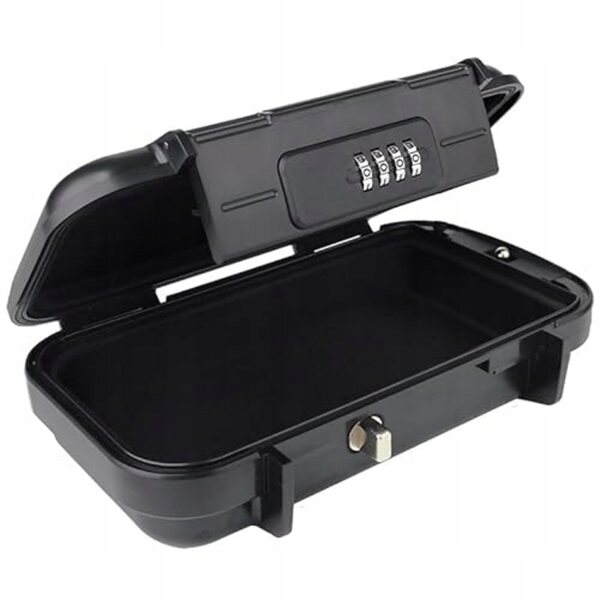 Sejf portatile impermeabile con combinazione a 4 cifre e cavo d'acciaio
