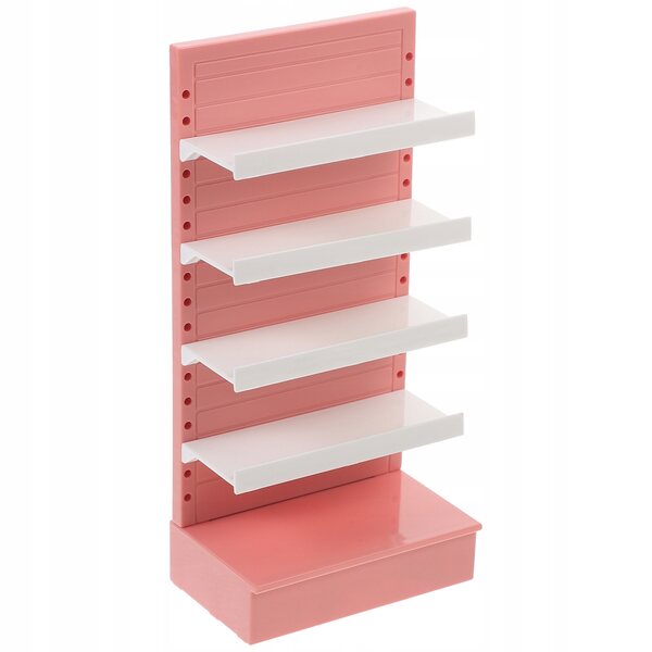 Miniatuur decoratieve plank in ABS voor poppenhuis Compact Pink
