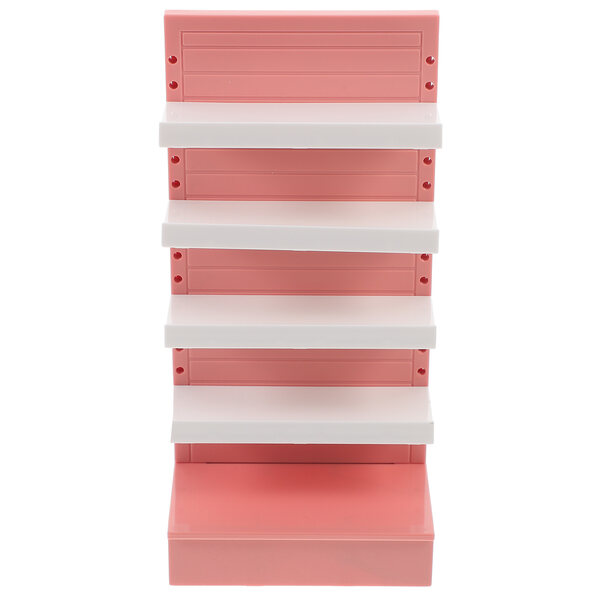 Miniatuur decoratieve plank in ABS voor poppenhuis Compact Pink