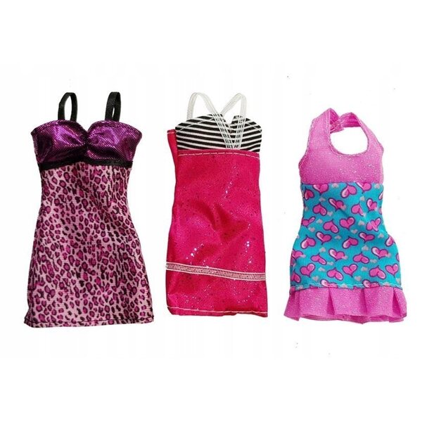 Guardaroba Fashion per Bambole, Valigia Rosa con Accessori per Bambini 3+