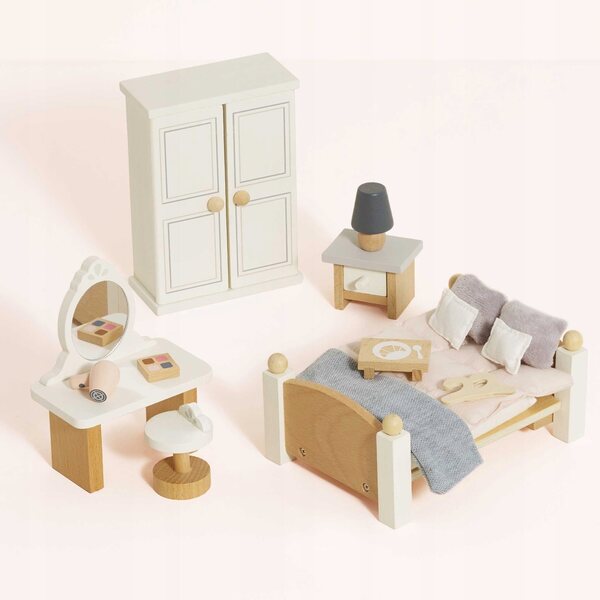 Set mit 115 Holzmöbeln für das Le Toy Van Puppenhaus – realistisch und sicher