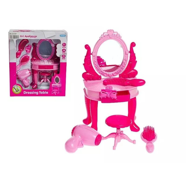 Mini-Kunststoff-Toaletka für Adar-Puppen 305x270 mm, Spiel für Kinder ab 3 Jahren
