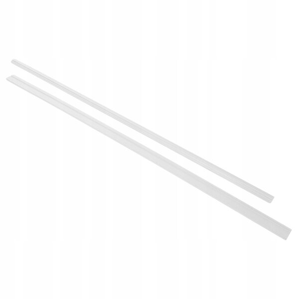 Set Miniature di Listelli in Legno Bianchi per Dollhouse, 45 cm, Decorazioni Realistiche