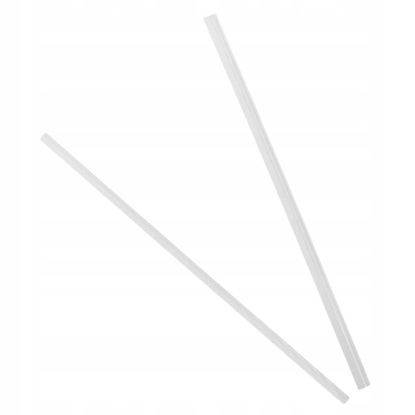 Set Miniature di Listelli in Legno Bianchi per Dollhouse, 45 cm, Decorazioni Realistiche