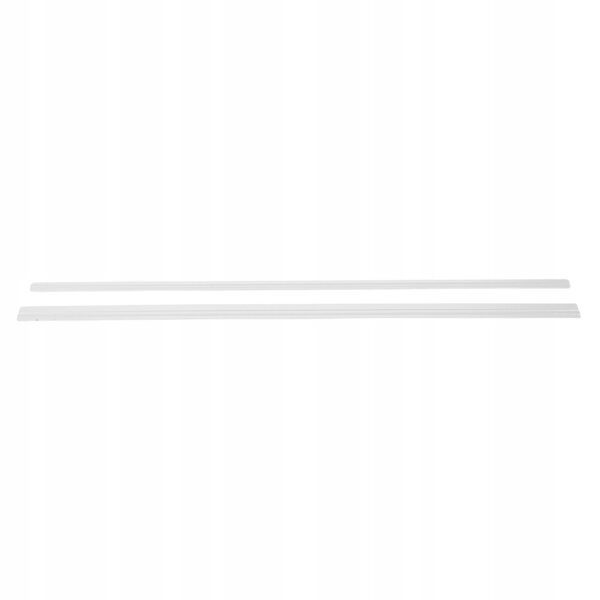 Set Miniature di Listelli in Legno Bianchi per Dollhouse, 45 cm, Decorazioni Realistiche