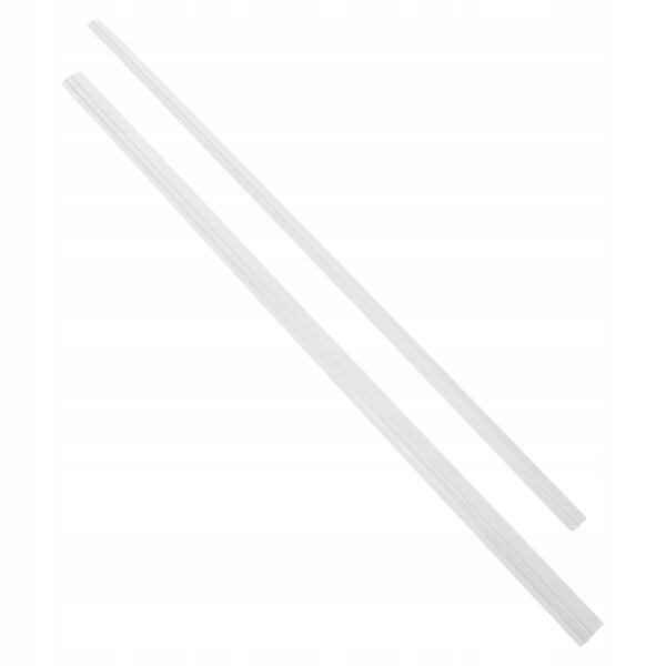 Set Miniature di Listelli in Legno Bianchi per Dollhouse, 45 cm, Decorazioni Realistiche