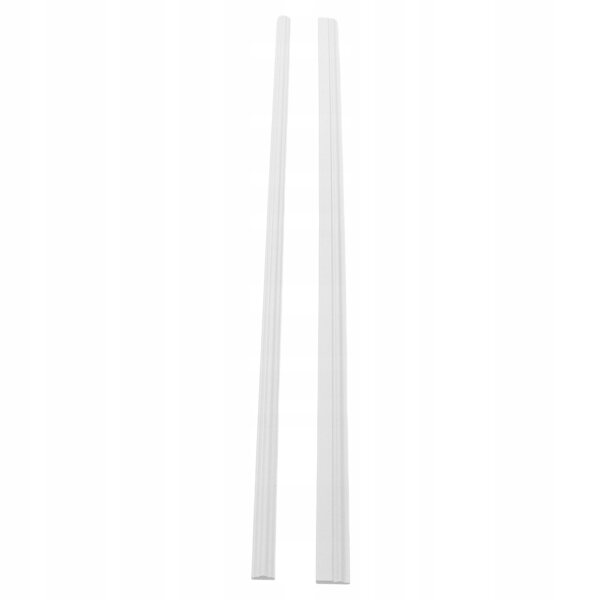 Set Miniature di Listelli in Legno Bianchi per Dollhouse, 45 cm, Decorazioni Realistiche