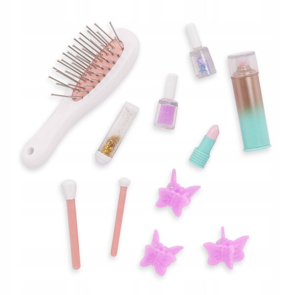 Our Generation Toaletka Glam & Glow mit Zubehör für Kinder ab 3 Jahren
