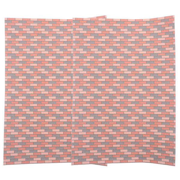 Lot de 2 décorations adhésives pour murs de maison de poupée au design élégant 1:12