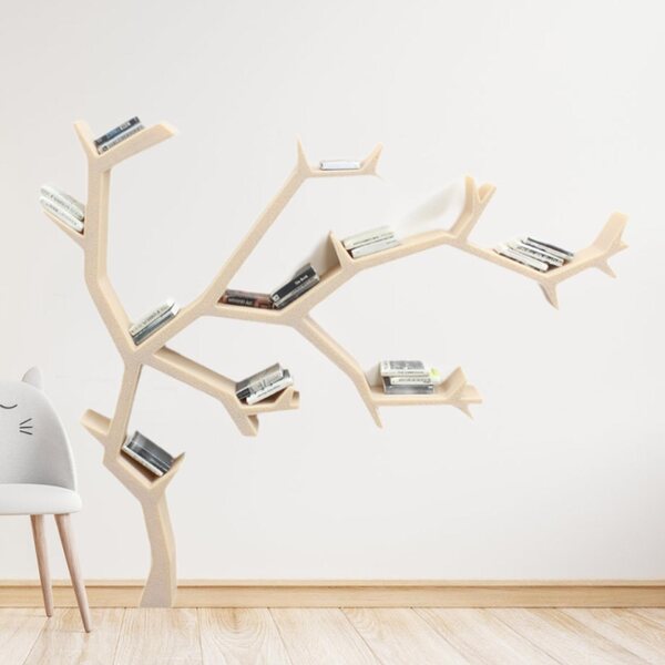 Miniatura scaffale porta libri per casa delle bambole scala 1:12 in PLA