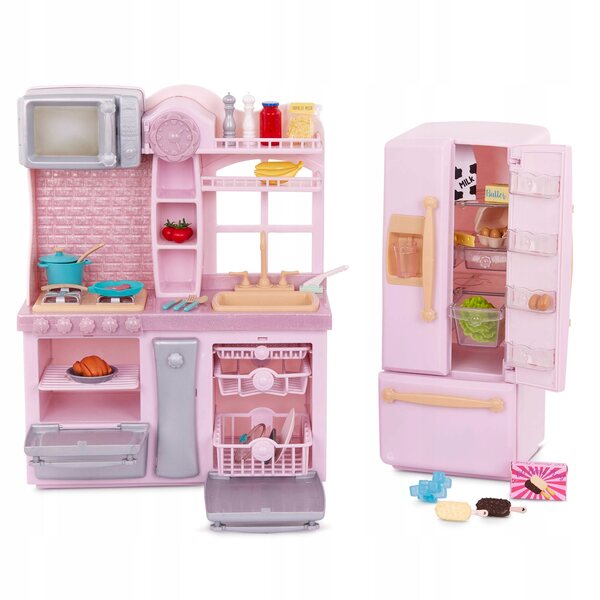 Unser Generation Gourmet-Küchenset mit komplettem Zubehör für 46-cm-Puppen