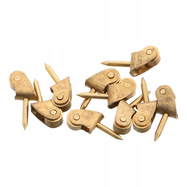 10 Mini-Wohnmöbelräder aus Metall mit sanfter Drehung