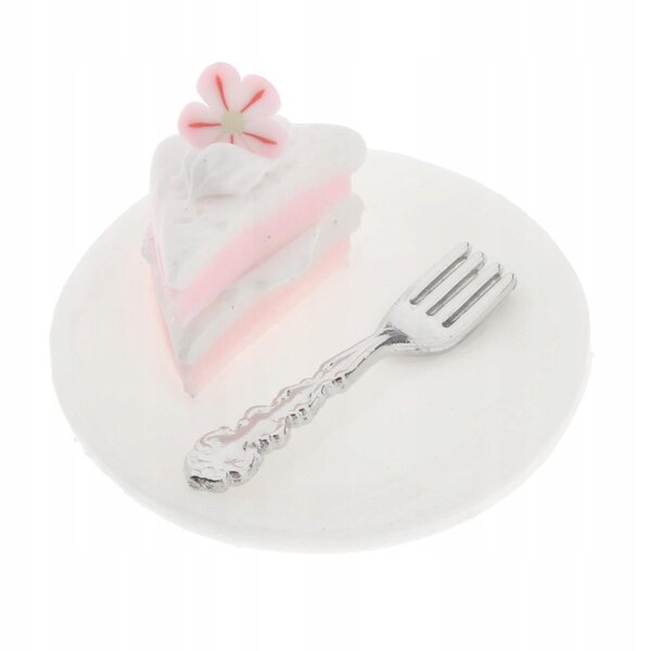 Miniatura tort Sakura per casa delle bambole 1:12 decorazione e gioco bambini