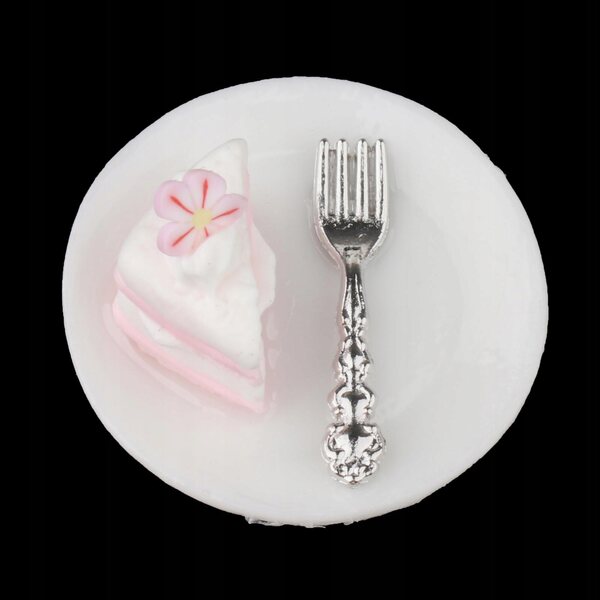 Miniatura tort Sakura per casa delle bambole 1:12 decorazione e gioco bambini