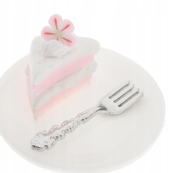 Miniatura tort Sakura per casa delle bambole 1:12 decorazione e gioco bambini