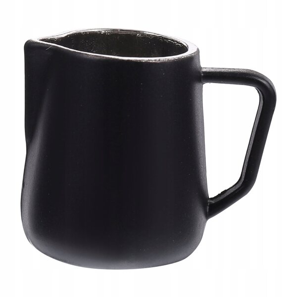 Mini Danzetto Nero per Schiumare Latte, Accessorio Decorativo per Mini Casa