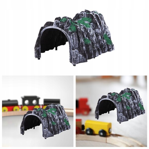 Eisenbahntunnelmodell im Maßstab 1:87 H0 aus Kunststoff für Dioramen und Gärten