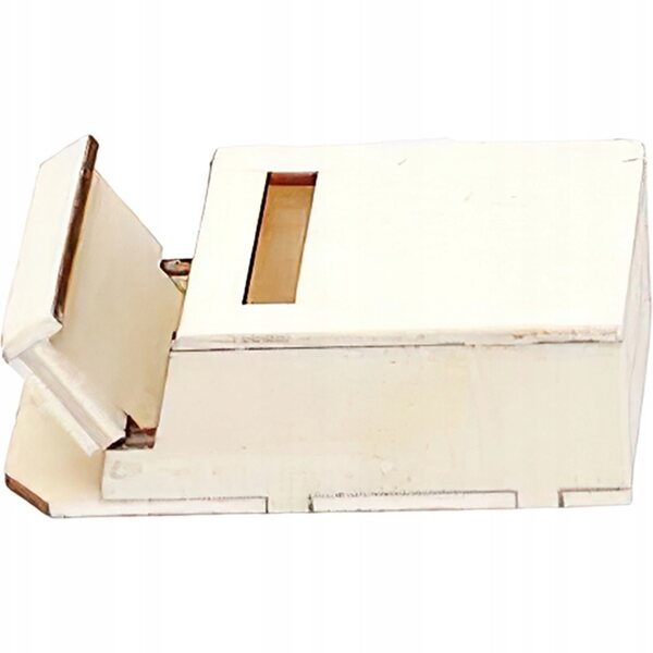 Mini Casetta in Legno con Cassetta Postale Vintage per Bambini e Decorazione