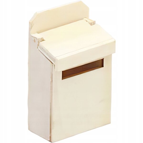 Mini Casetta in Legno con Cassetta Postale Vintage per Bambini e Decorazione