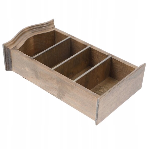 Miniatur-Holzregal für Puppenhäuser im Maßstab 1:12, braun, praktisch