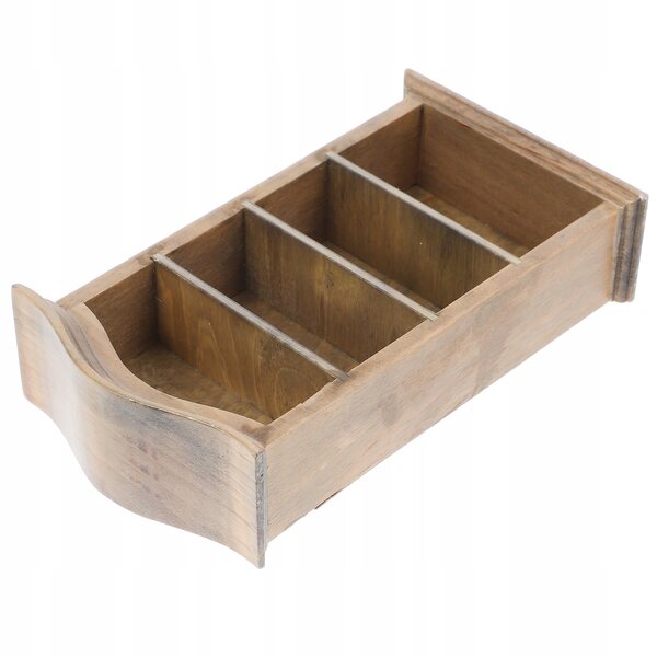 Miniatur-Holzregal für Puppenhäuser im Maßstab 1:12, braun, praktisch