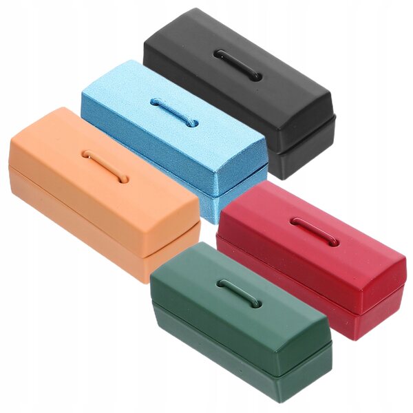 Set 5 mini cassette attrezzi in metallo per casa delle bambole, accessori realistici