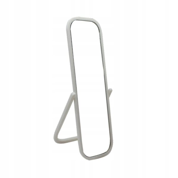 Mini Solidne Realistyczne Wszechstronne Lustro Opatrunkowe Pełnej Długości 13.1cm białe